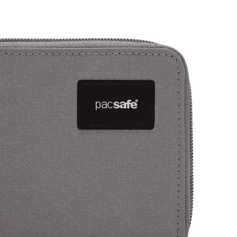 Portfel męski mały RFID Pacsafe - szary