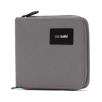 Portfel męski mały RFID Pacsafe - szary