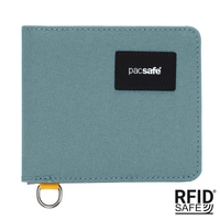 Portfel antykradzieżowy mały RFID Pacsafe - miętowy