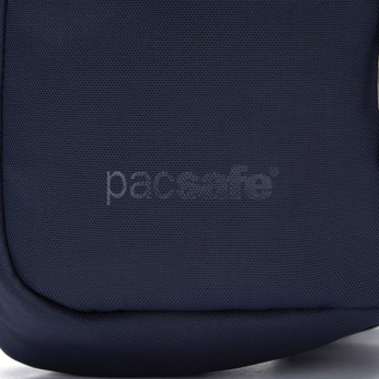 Saszetka plecak antykradzieżowy Pacsafe V - granatowy
