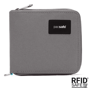 Portfel męski mały RFID Pacsafe - szary