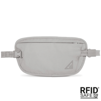 Portfel antykradzieżowy na pas RFID Pacsafe Coversafe X100 - szary