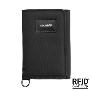 Portfel mały RFID Pacsafe - czarny