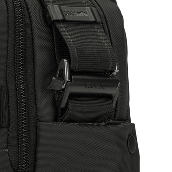 Torba średnia na ramię męska/ listonoszka antykradzieżowa Pacsafe Metrosafe X vertical crossbody 6 l - Black